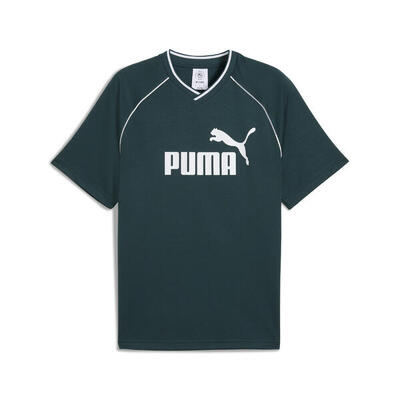 Essentials voetbalshirt voor heren puma green terrain