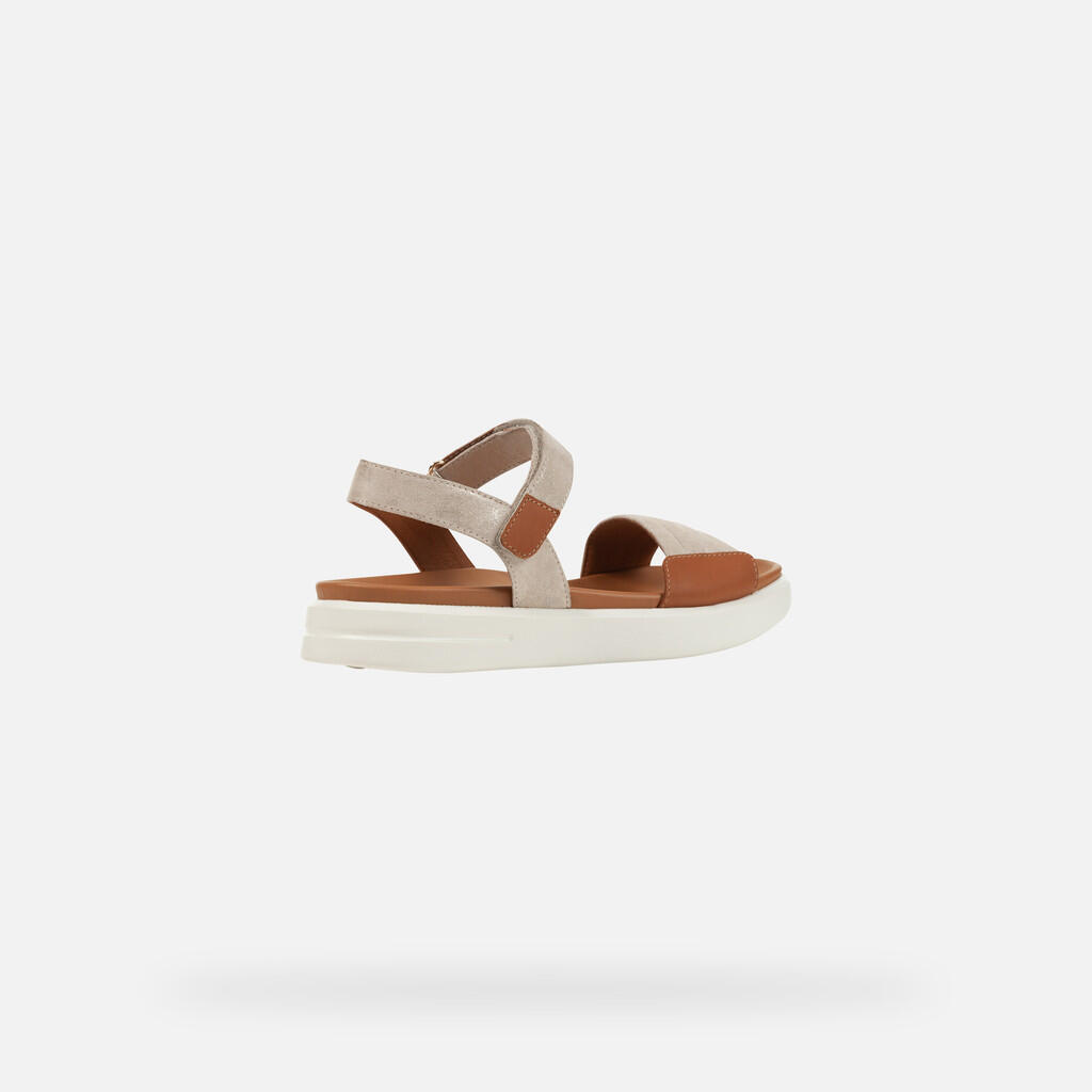 Sandales Femme XAND 2S WOMAN Beige/Tabac 5/7