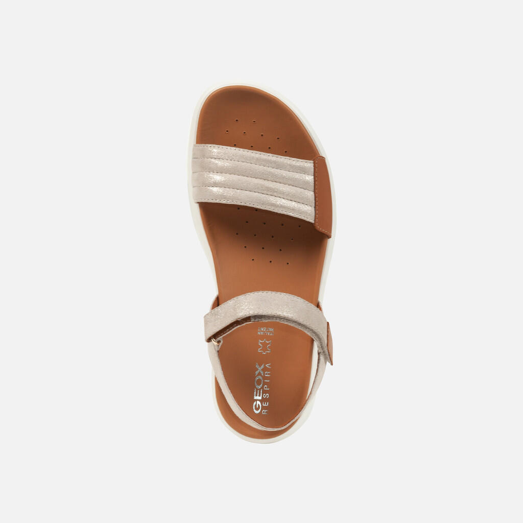 Sandales Femme XAND 2S WOMAN Beige/Tabac 6/7
