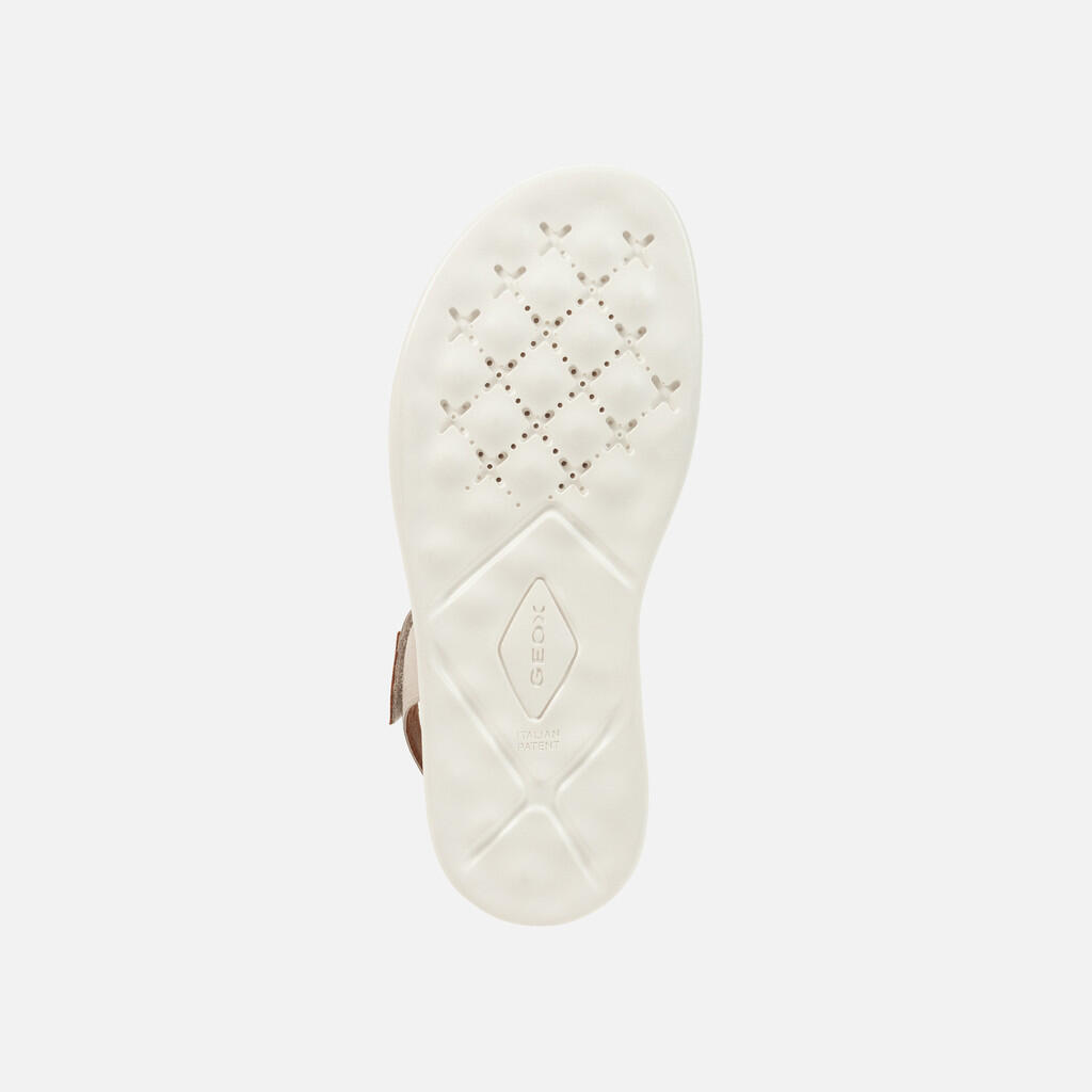 Sandales Femme XAND 2S WOMAN Beige/Tabac 7/7