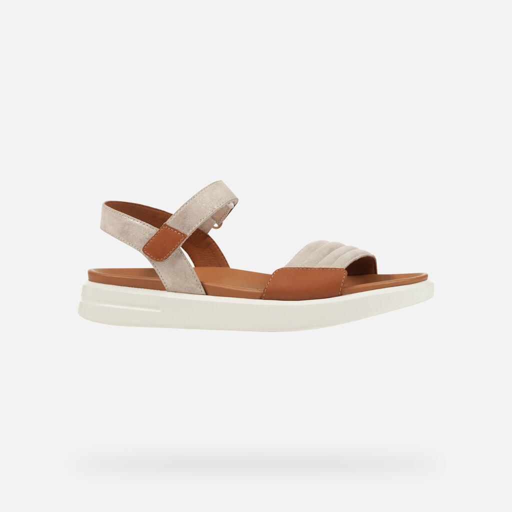 Sandales Femme XAND 2S WOMAN Beige/Tabac 2/7