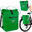 Alforge bagageiro mochila 3em1 – compacto 18 L – ValkOne
