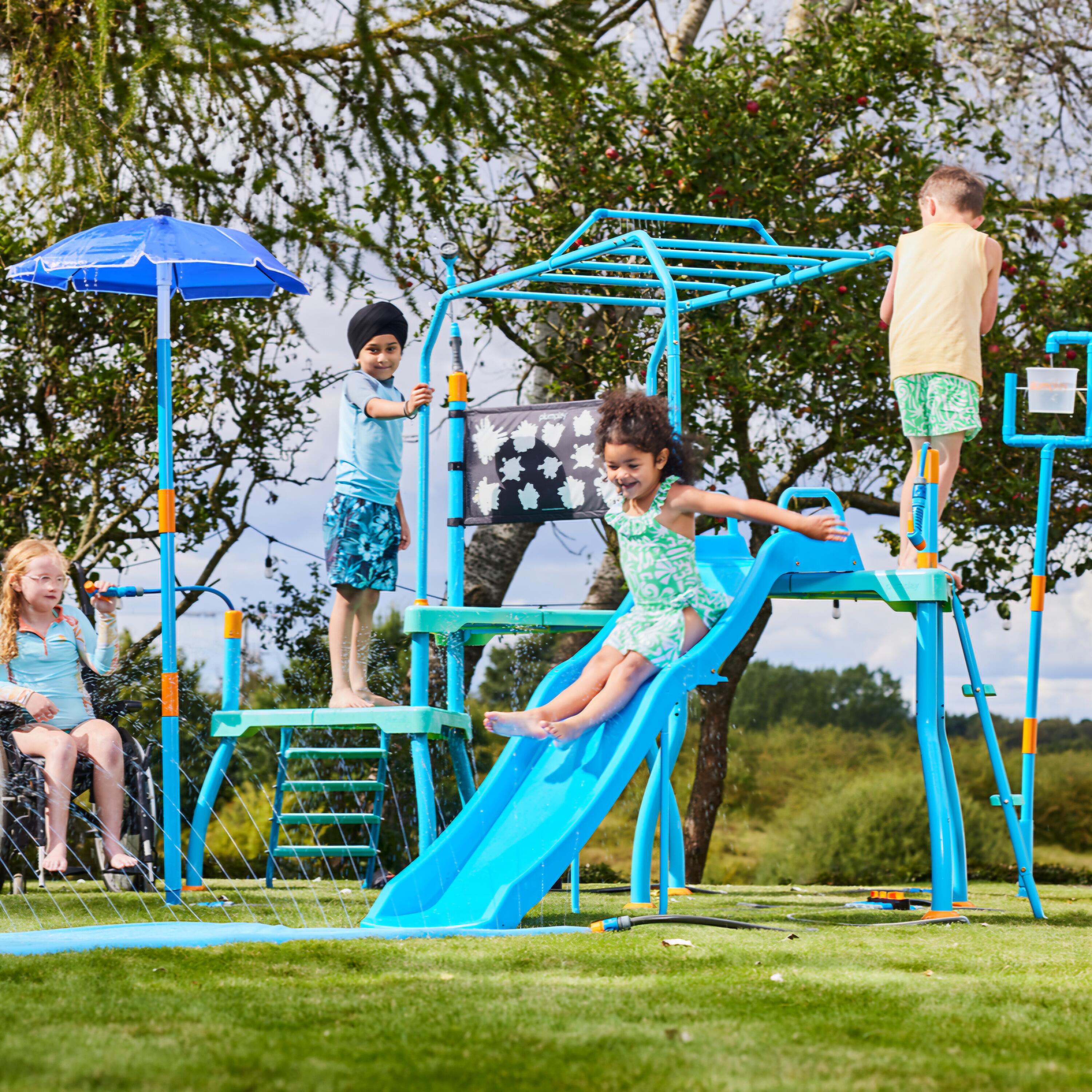 Plum: Water Park Vizes - Kerti játszótér ügyességi pályával 2/14