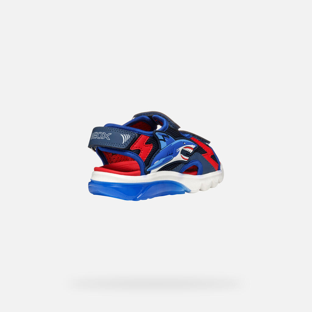 Sandały GEOX J SANDAL CIBERDRON B Niebieski 6/7