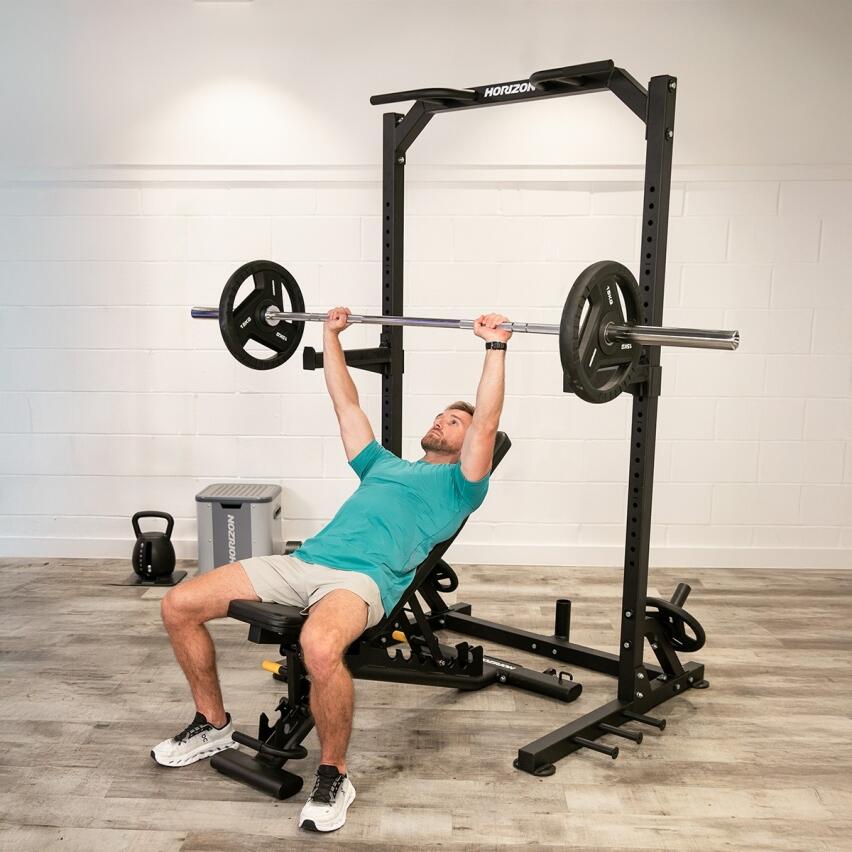 Half Rack HHR50 - 25 niveles, brazos de seguridad y J-Hooks 6/7