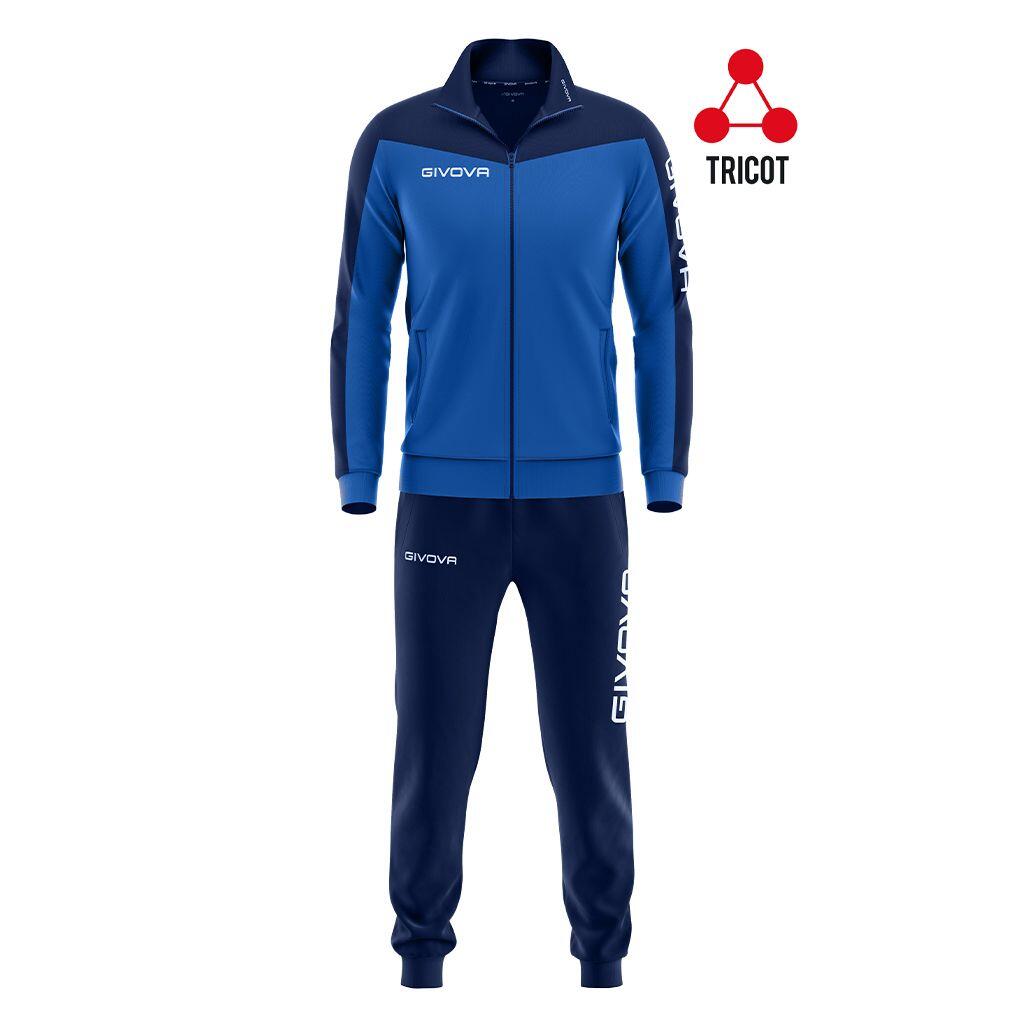 GIVOVA Givova Roma Sportset 2xl - atmungsaktives und nachhaltiges Königsblau