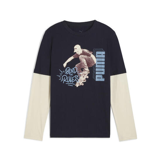 T-shirt superposé à manches longues MID90s Enfant et Adolescent PUMA