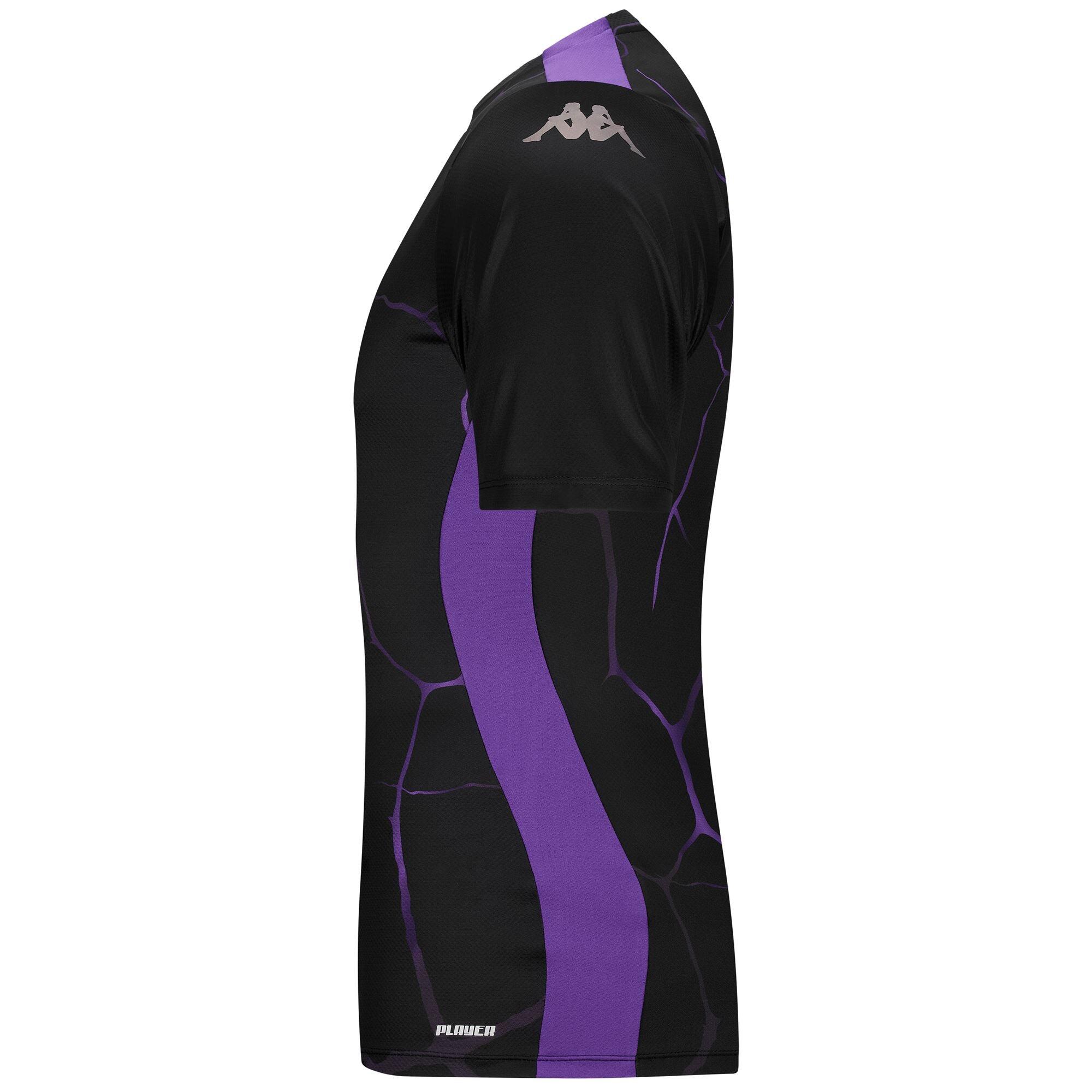 T-Shirt ACF Fiorentina da Bambino in Poliestere riciclato Nero 4/6