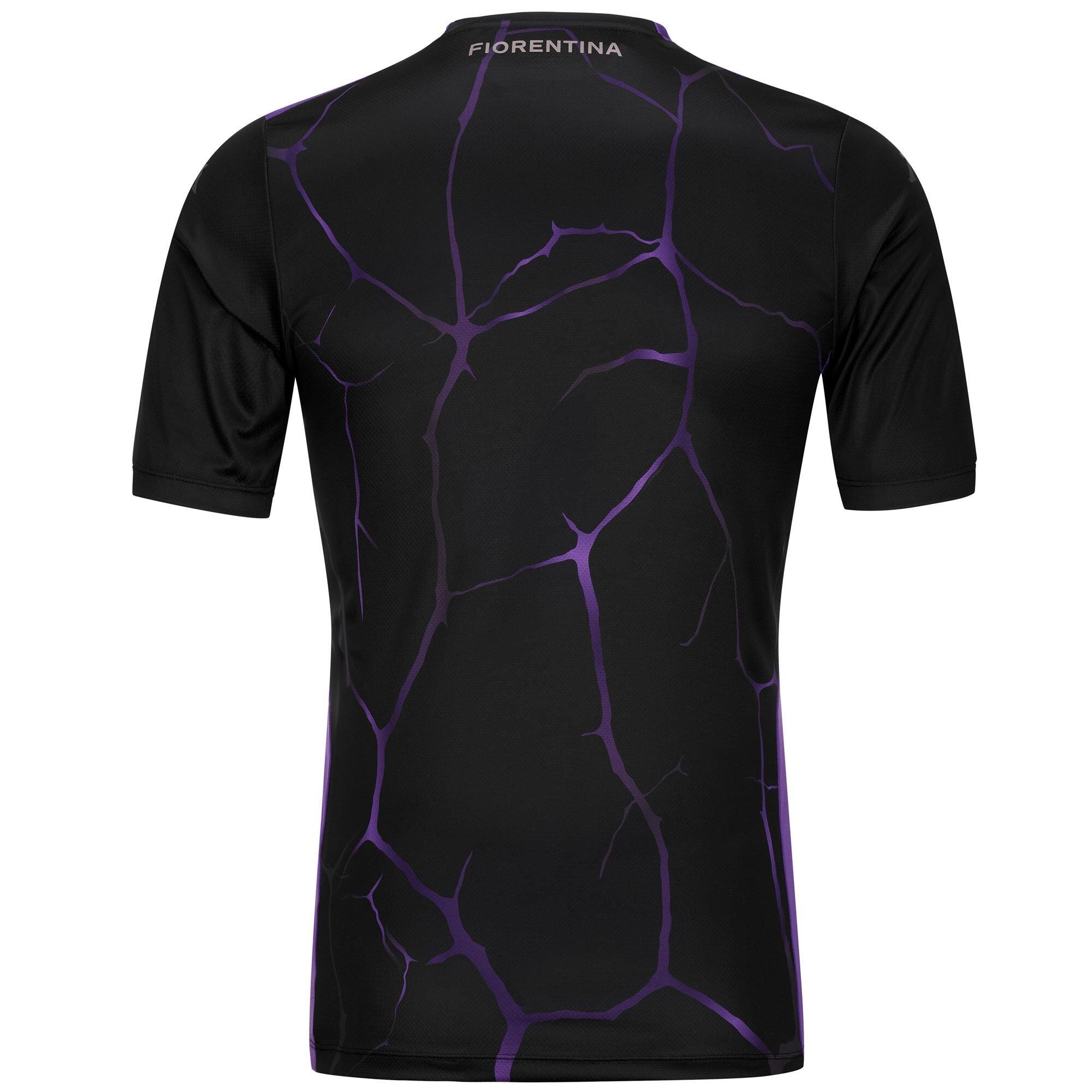 T-Shirt ACF Fiorentina da Bambino in Poliestere riciclato Nero 3/6