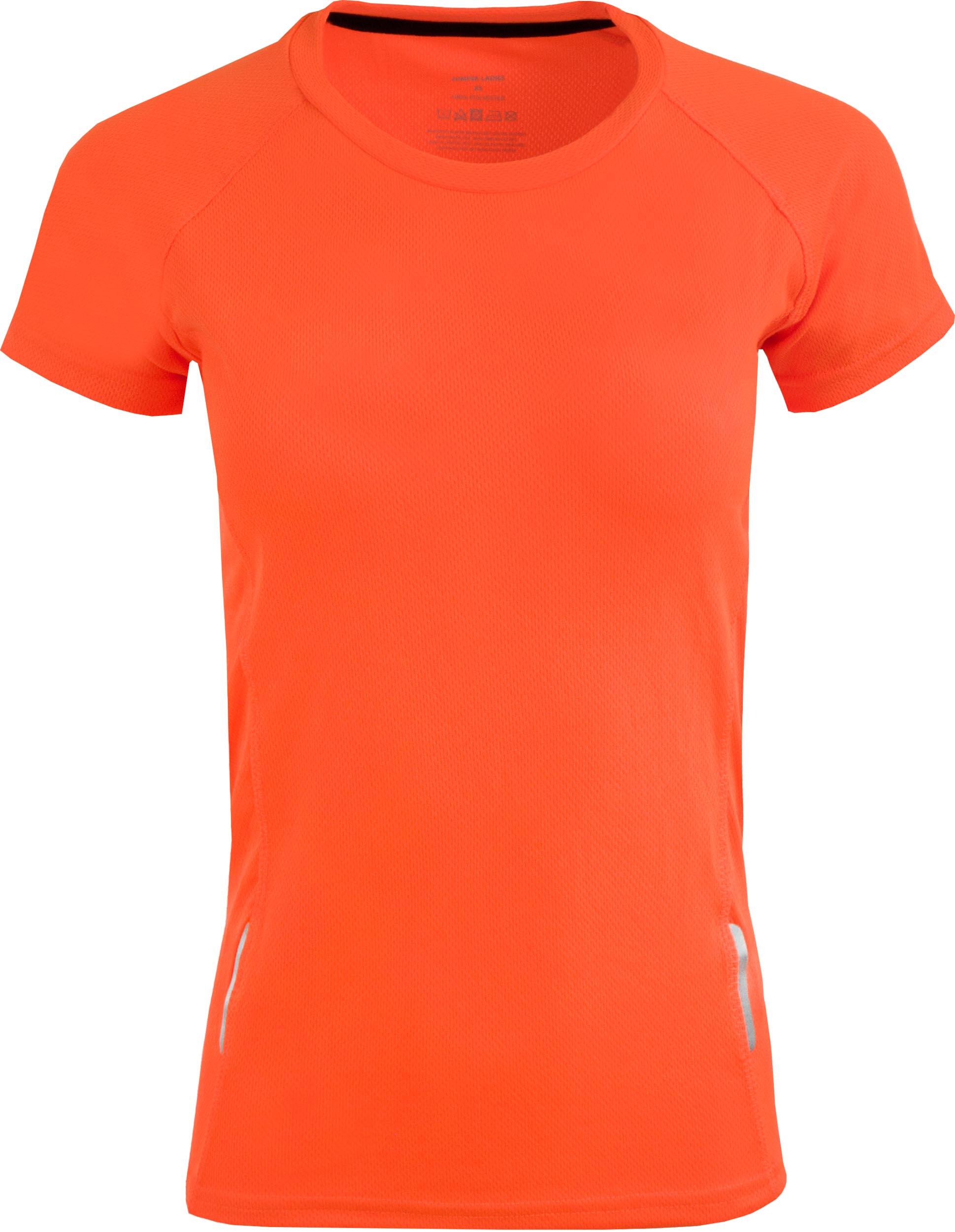 JUMPERS Camiseta de Desporto Feminina ORANJ 2XL - Respirável e Flexível