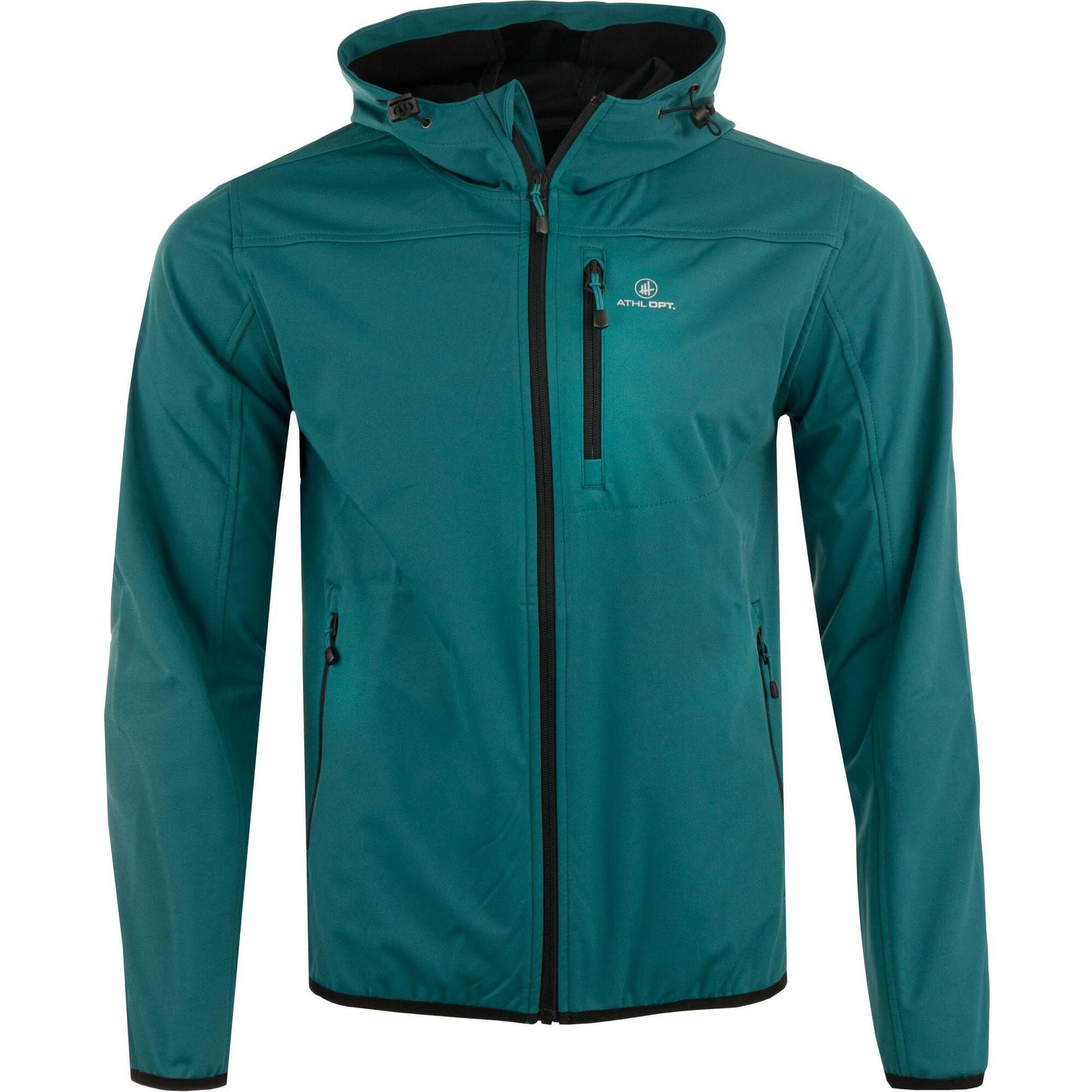 Zumba Wear - Veste Softshell Homme Athl. Dpt Agar Green - Résistante Au Vent Et Respirante - Softshell - Vert - Decathlon