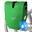 Alforge para bagageiro impermeável refletivo 20 L - ValkBasic