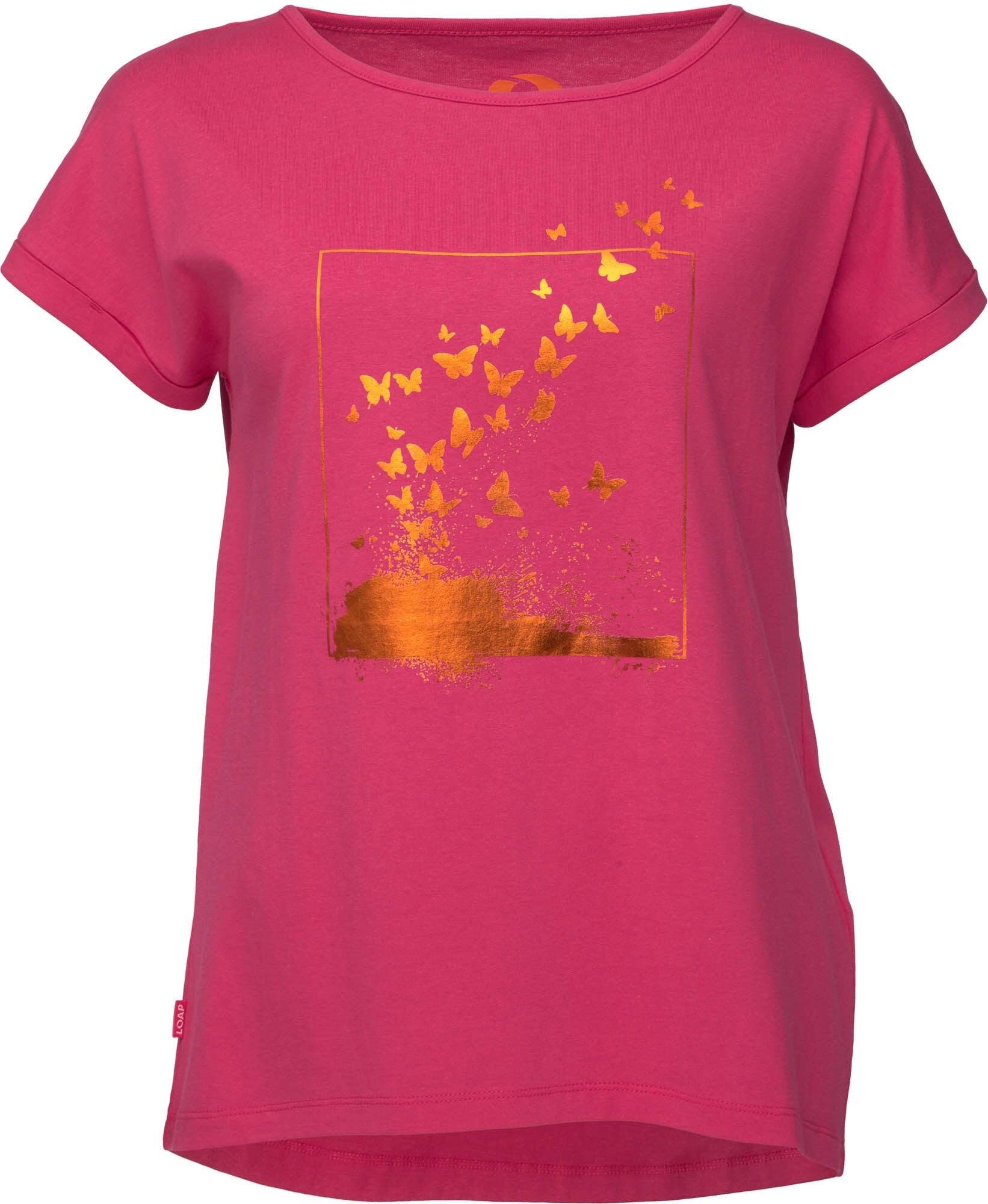 LOWA Camiseta Feminina Loap Bazala PNK M - Algodão Macio e Ajuste Perfeito