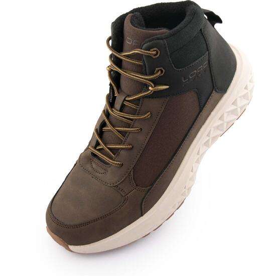 Ciepłe męskie buty zimowe Loap Wester Brown - Rozmiar 43