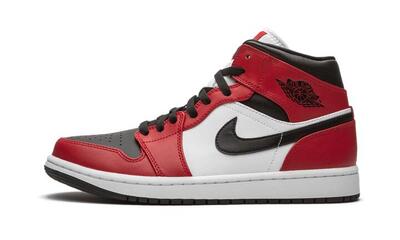 Zapatillas Air Jordan 1 Mid Chicago Black Toe