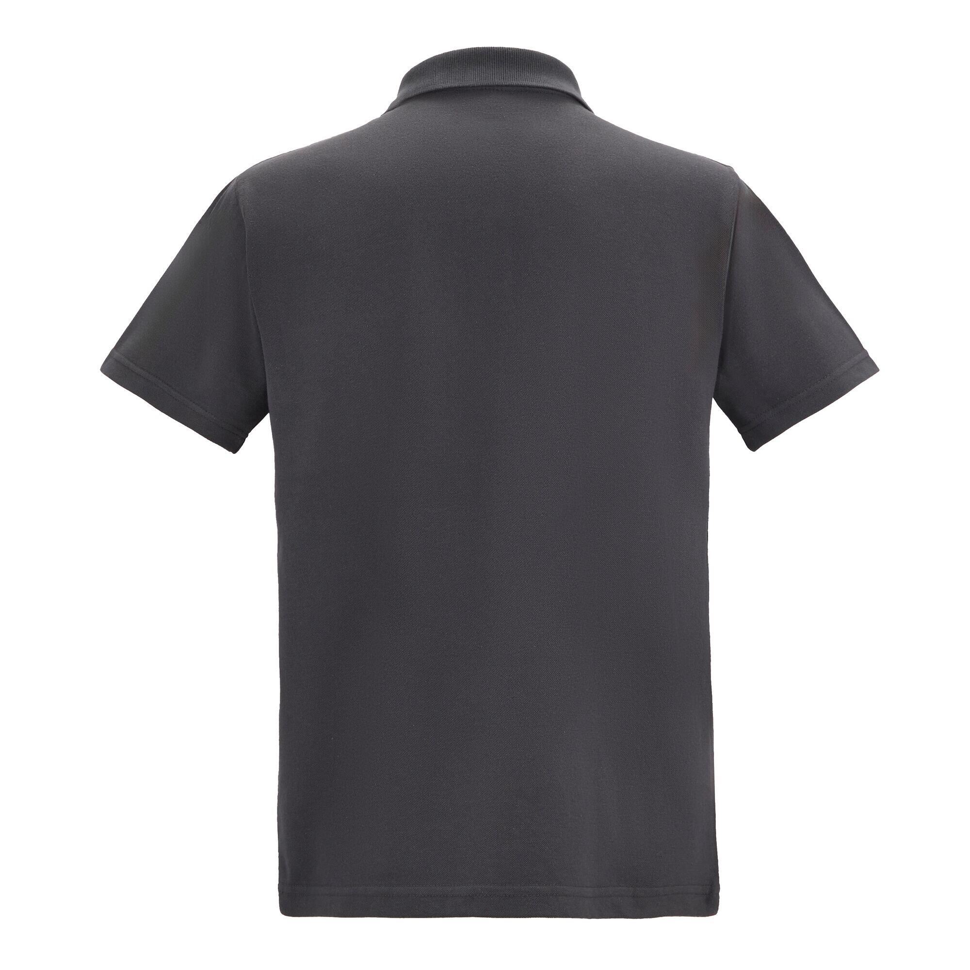 Poloshirt für Herren Unifarbenes Grau 2/4