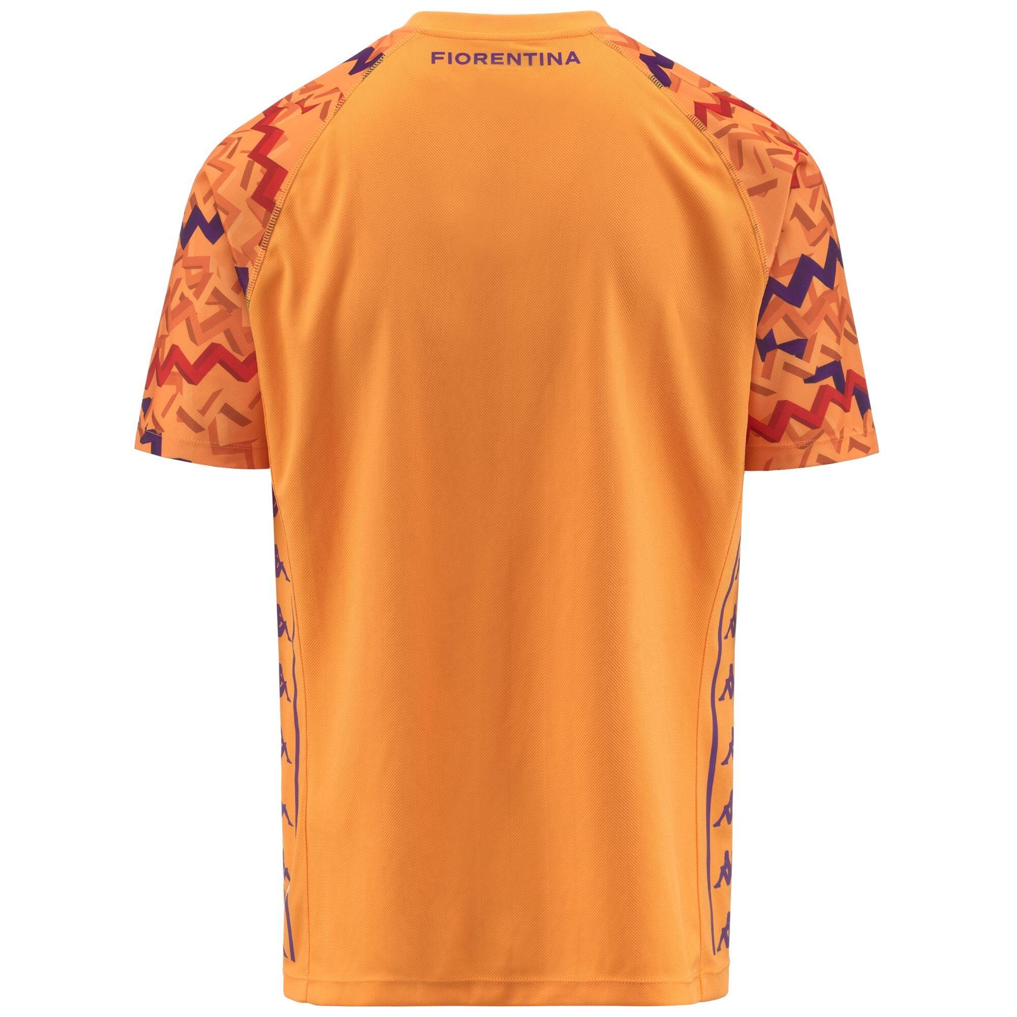 T-Shirt ACF Fiorentina da Bambino in Poliestere riciclato Arancione 3/7