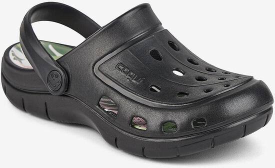 Glemo Pantofole Donna Nere — Senza Cuciture Anatomiche