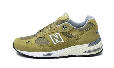 Zapatillas 991 Made in UK Green Moss