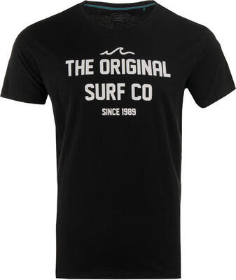 Zwart baltazar heren t-shirt - katoen en slim fit