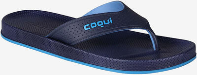 Heren coqui riko 7911 flip-flops - marineblauw 41
