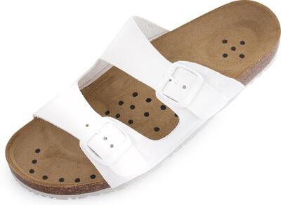 Zapatillas Médicas Ababa White 40 - Comodidad y Seguridad Óptimas