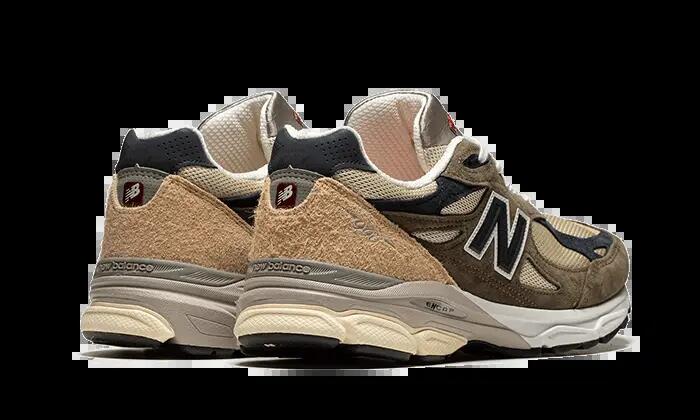 Schoenen - hardlopen - 990 v3 made in usa - groen/crème 2/4