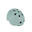 Globber Helm Go Up Lights Sage  (45-51cm)