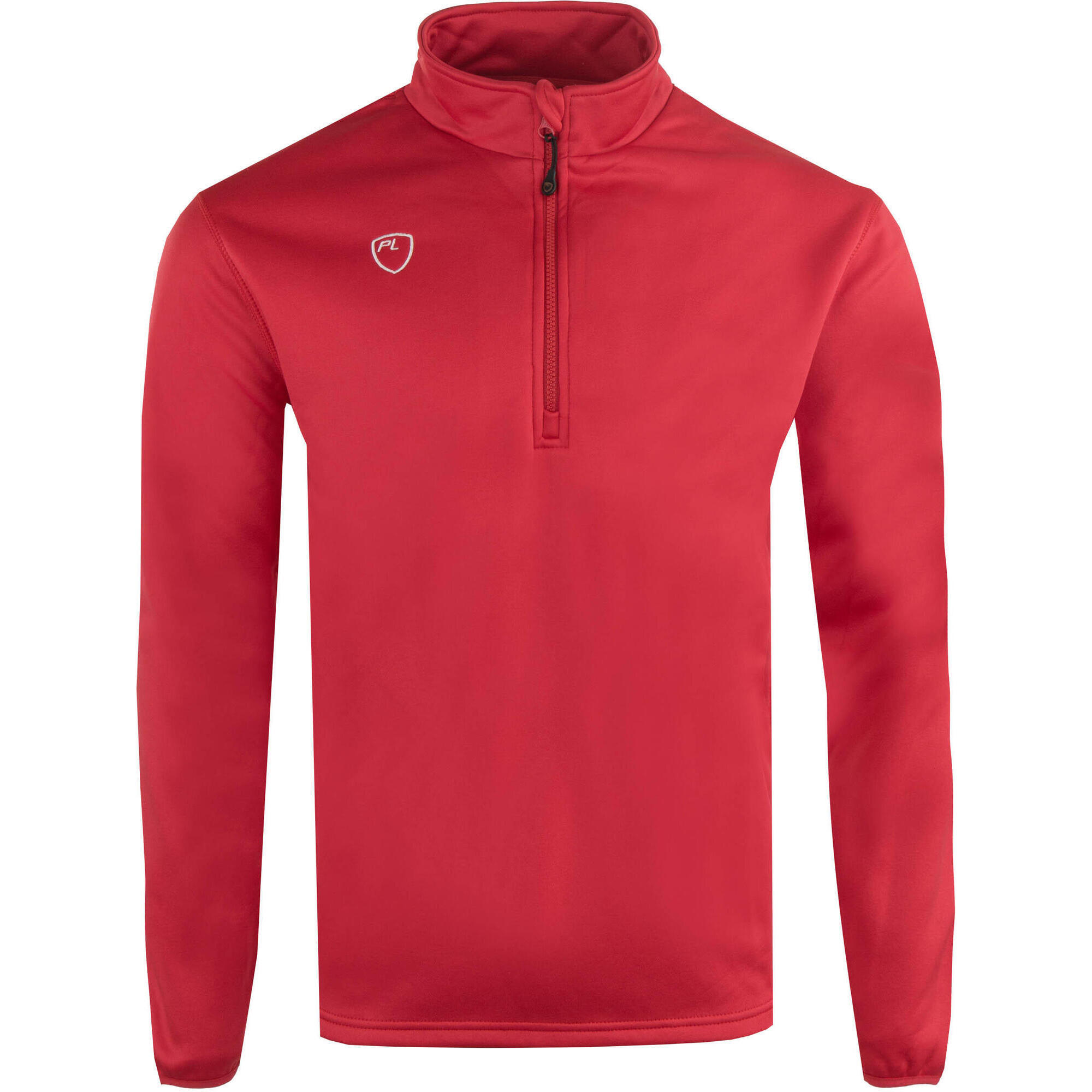 Męska bluza 1/4 zip w kolorze szkarłatnym XL