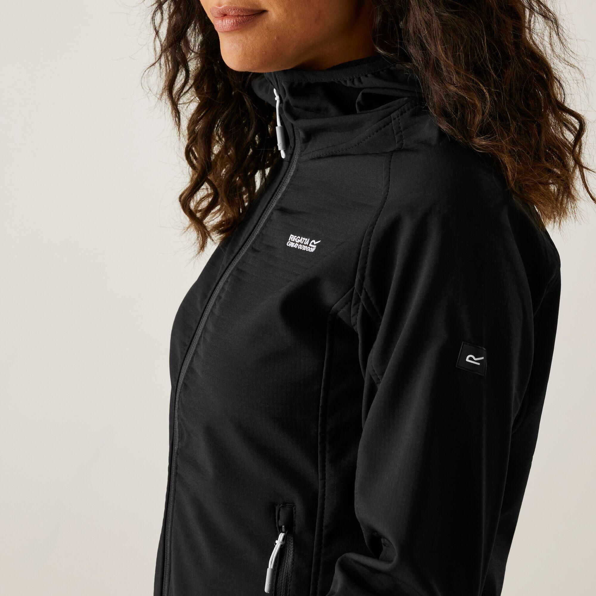Arec III Womens Water Repellent Hiking Softshell 4/7