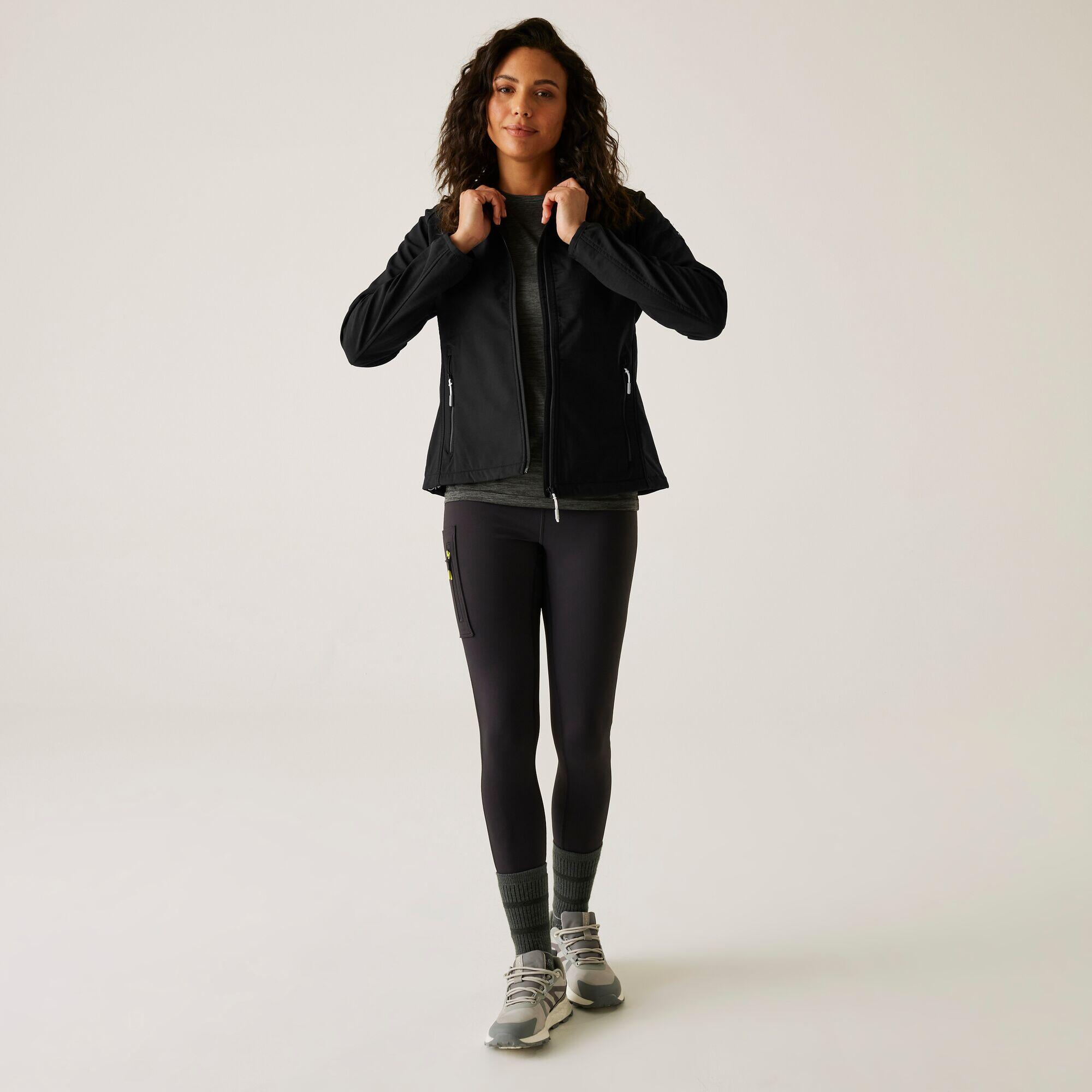 Arec III Womens Water Repellent Hiking Softshell 3/7