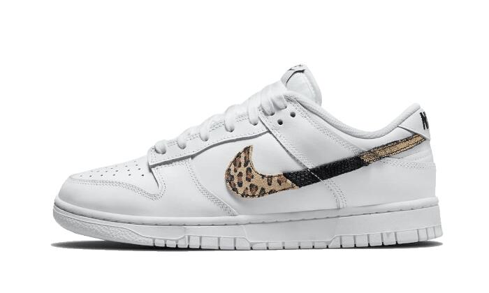 Dunk Low Animal Print White 1/3
