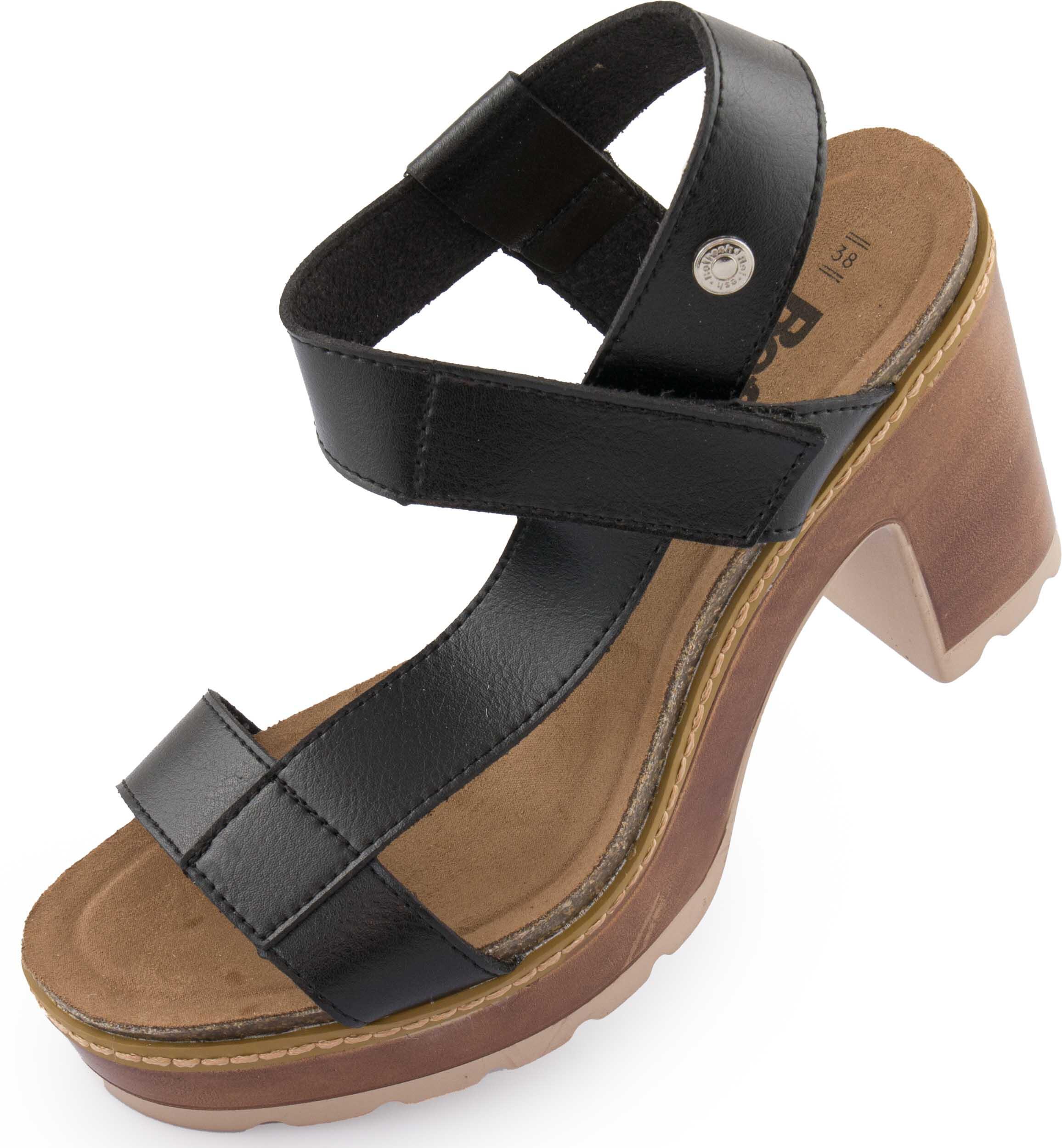 REFRESH Sandali eleganti in pelle da donna - Taglia 38 - Must-have estivo