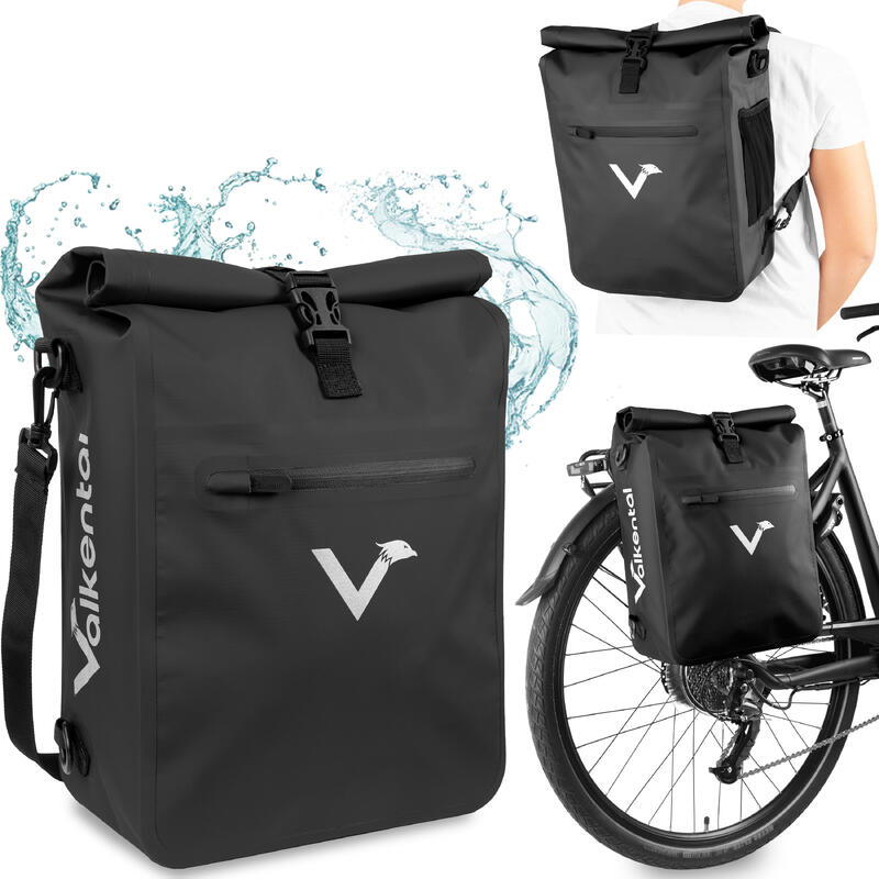 Sac a dos velo pour Sacoche velo porte‑bagage bikepacking, 18L etanche