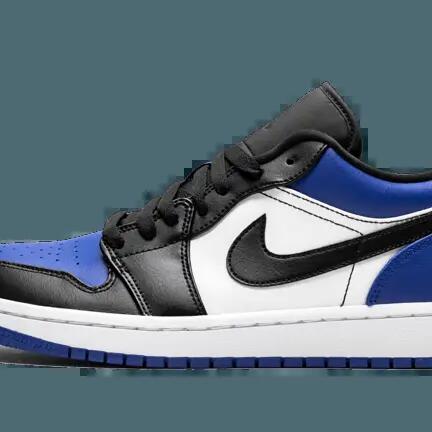 Unisex - Basketball - Shoes - AJ1 Low Royal/White-Black