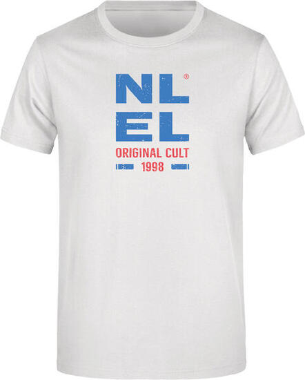 Weißes T-Shirt für Männer Nell Abel - Hochwertige Baumwolle XL