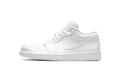 Zapatillas Air Jordan 1 Low Triple White