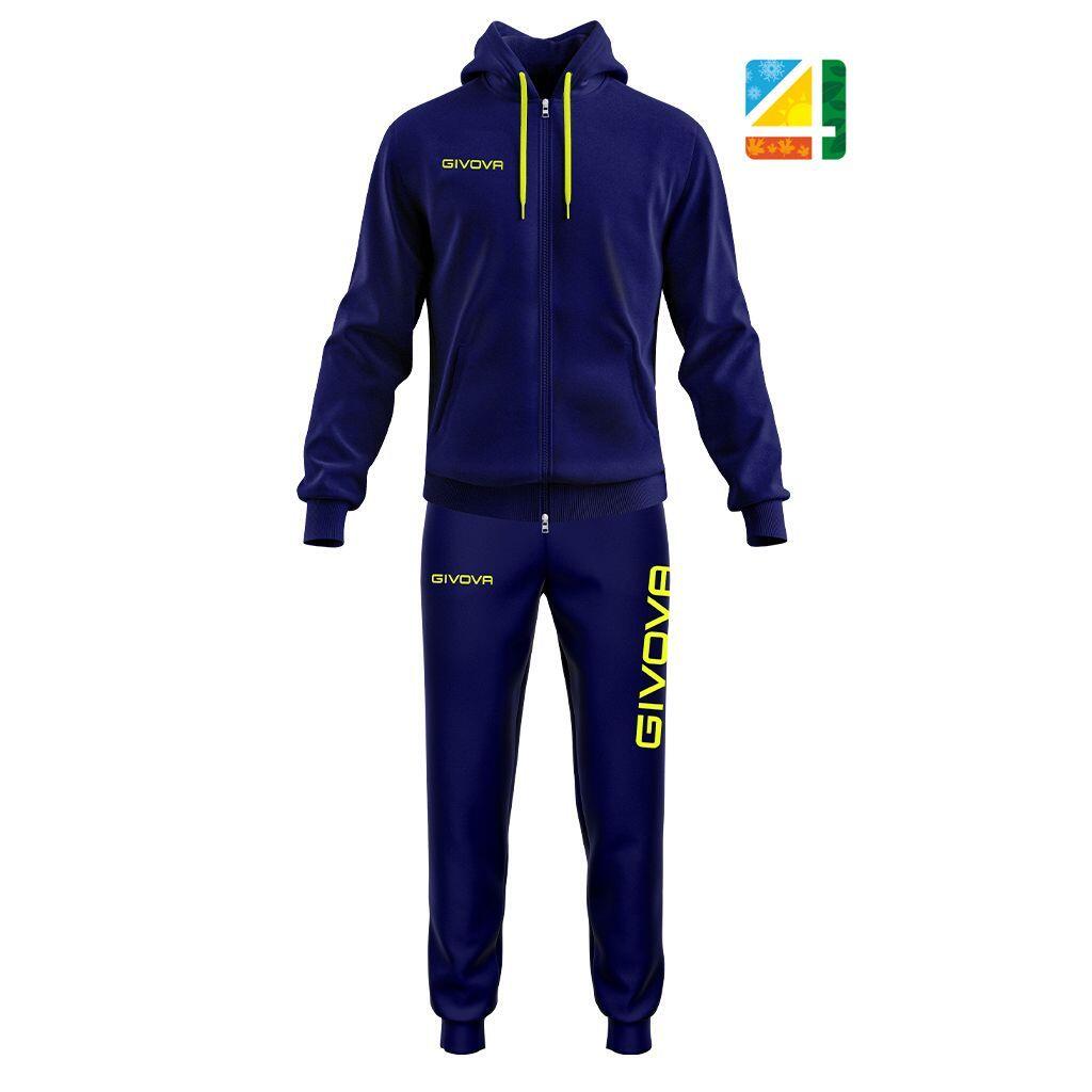 GIVOVA King – Dres z bawełnianego terry, dwukolorowy
