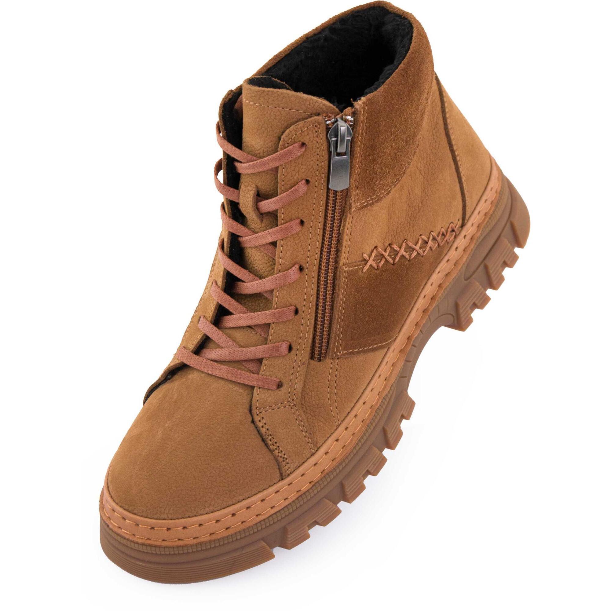 Damskie zimowe buty Nell 207 z wodoodpornej skóry - Rozmiar 40