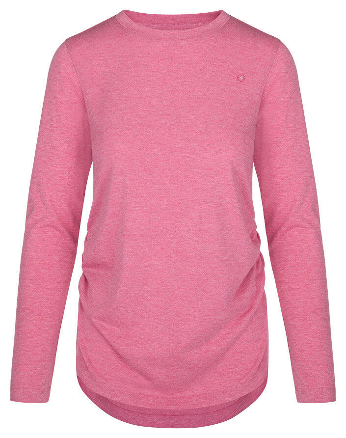 LOWA T-shirt elegante e confortável Loap Baxana para mulheres em rosa XL
