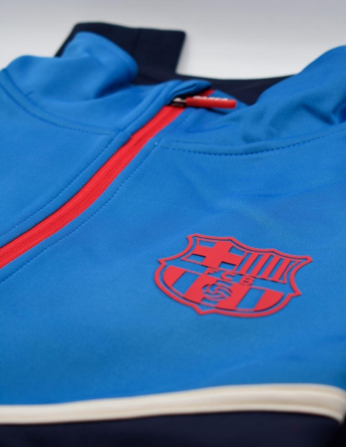 Chaqueta Barça Plus blue 3/4