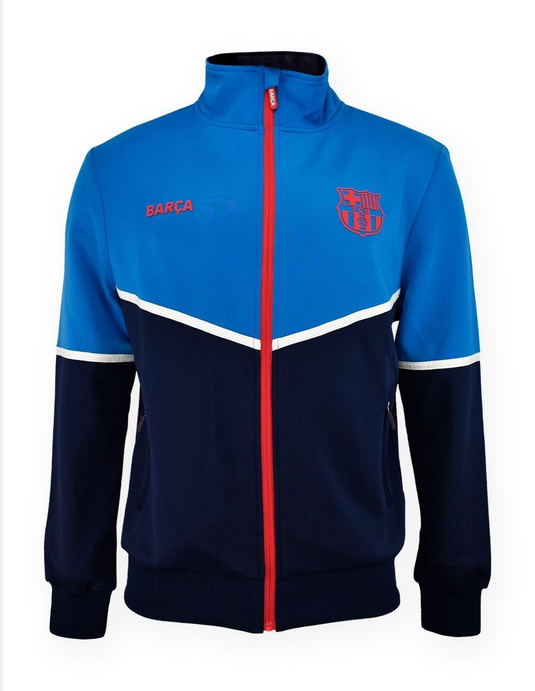 Chaqueta Barça Plus blue 1/4