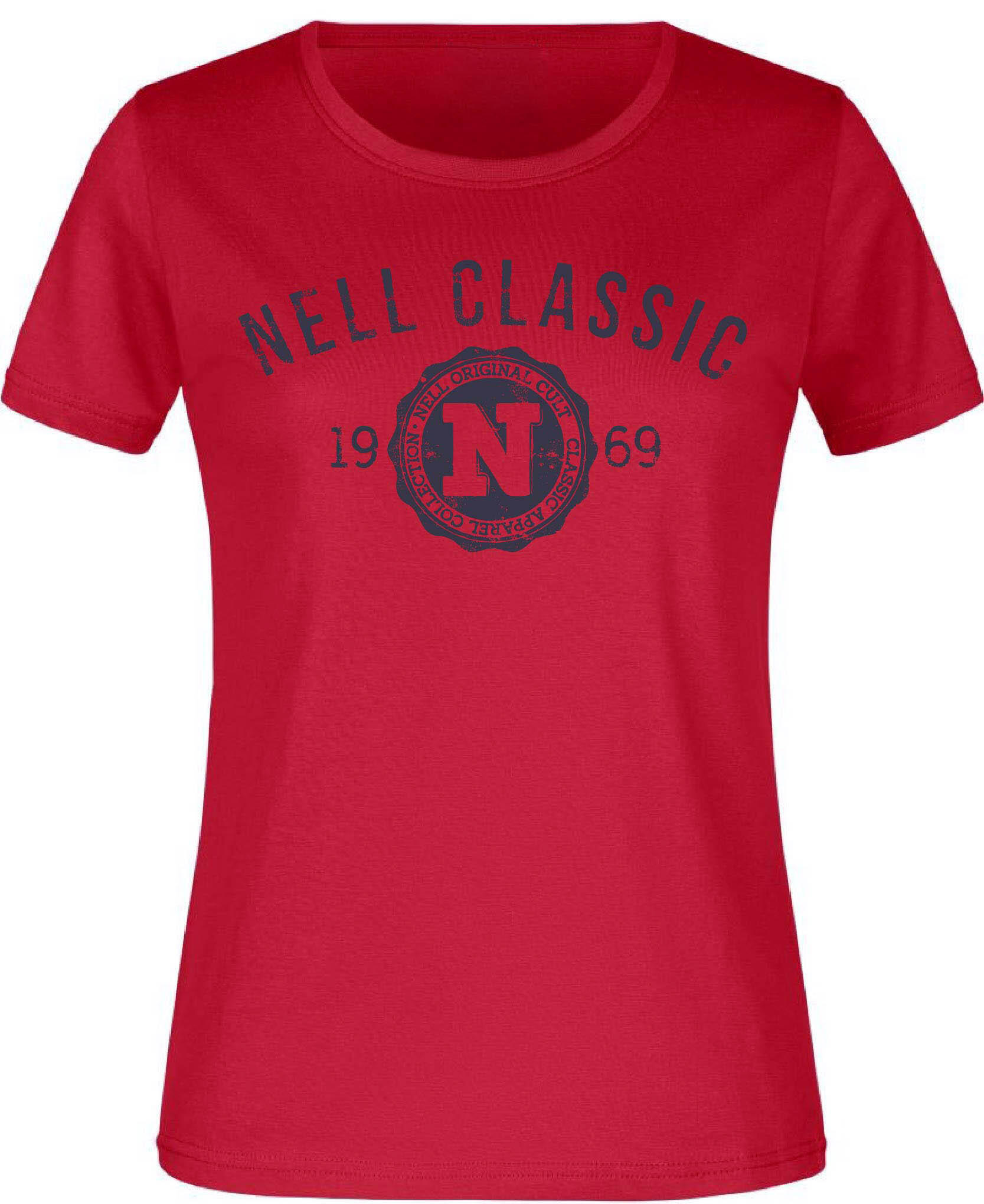 ENELL Camiseta feminina Nell Classic M - Algodão casual atemporal
