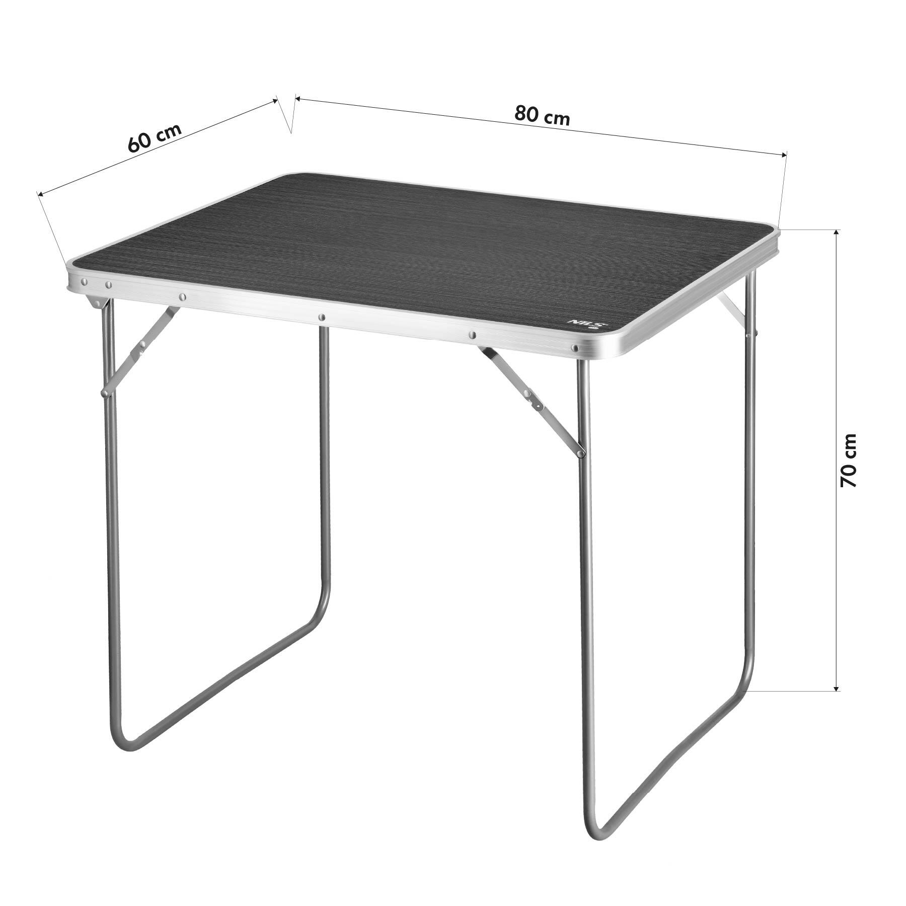 Kampeertafel 80x60x70 CM NC3401 NILS CAMP 2/7