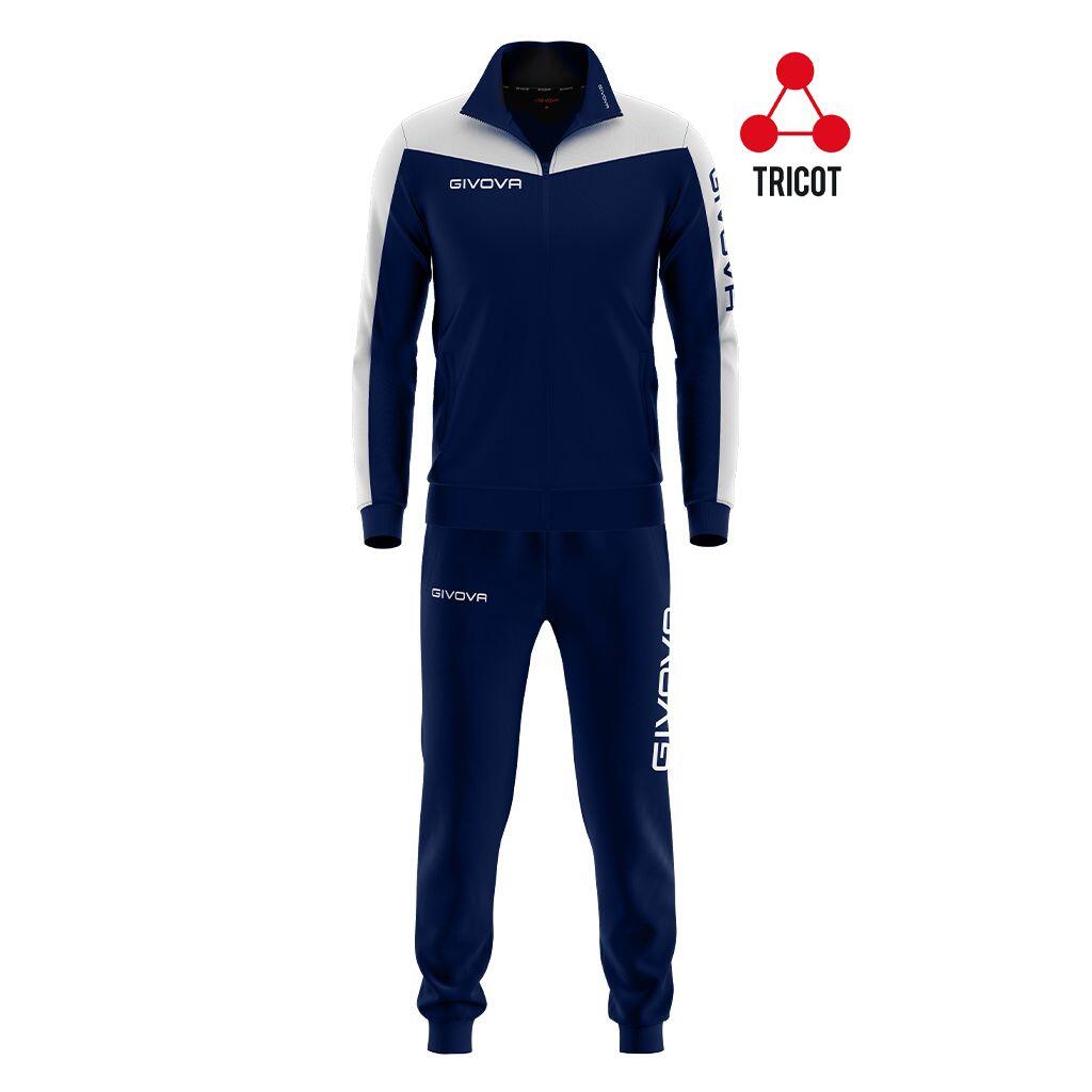 Givova - Survêtement Femme Givova Roma - Survêtement - Blanc|bleu - 42 M/l - Decathlon