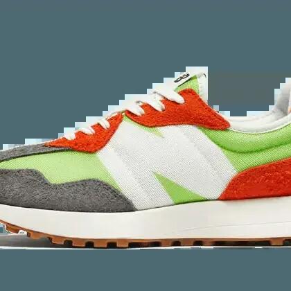 Unisex - Lifestyle shoes - Cushioned - 327 Energy - Lime/Red