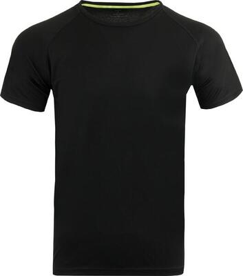 Zwart sport t-shirt voor mannen 2xl - ademend en sneldrogend