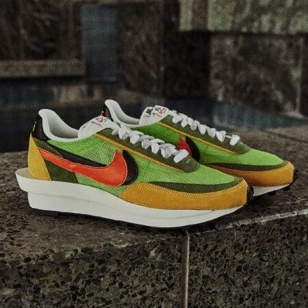 LD Waffle Sacai Green Multi 4/7