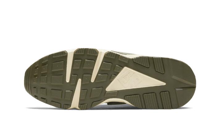 Air Huarache Stussy Dark Olive (2021) 3/4