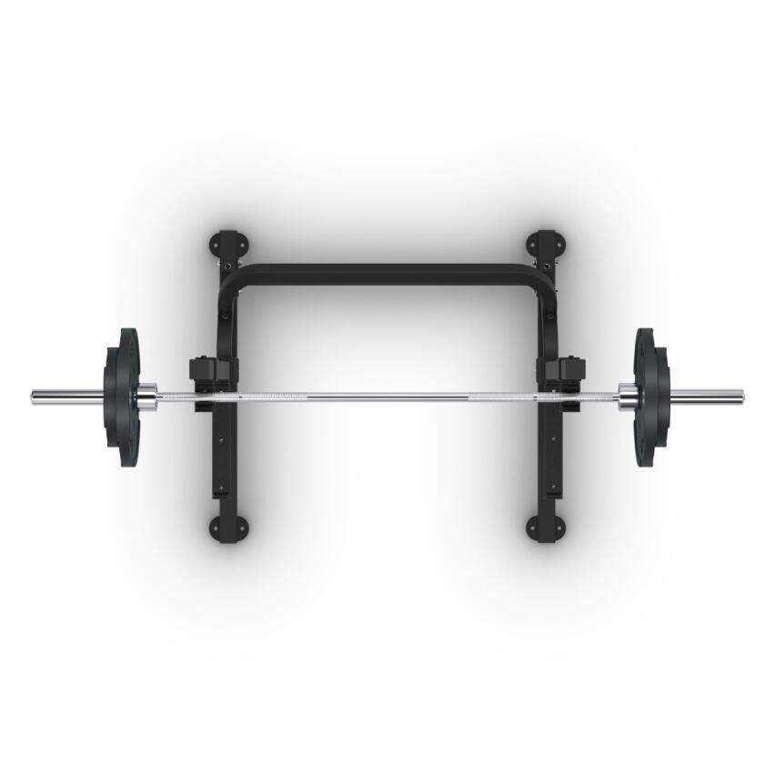 Estante de agachamento HSR30 - 21 níveis, braços de segurança e design compacto 3/5